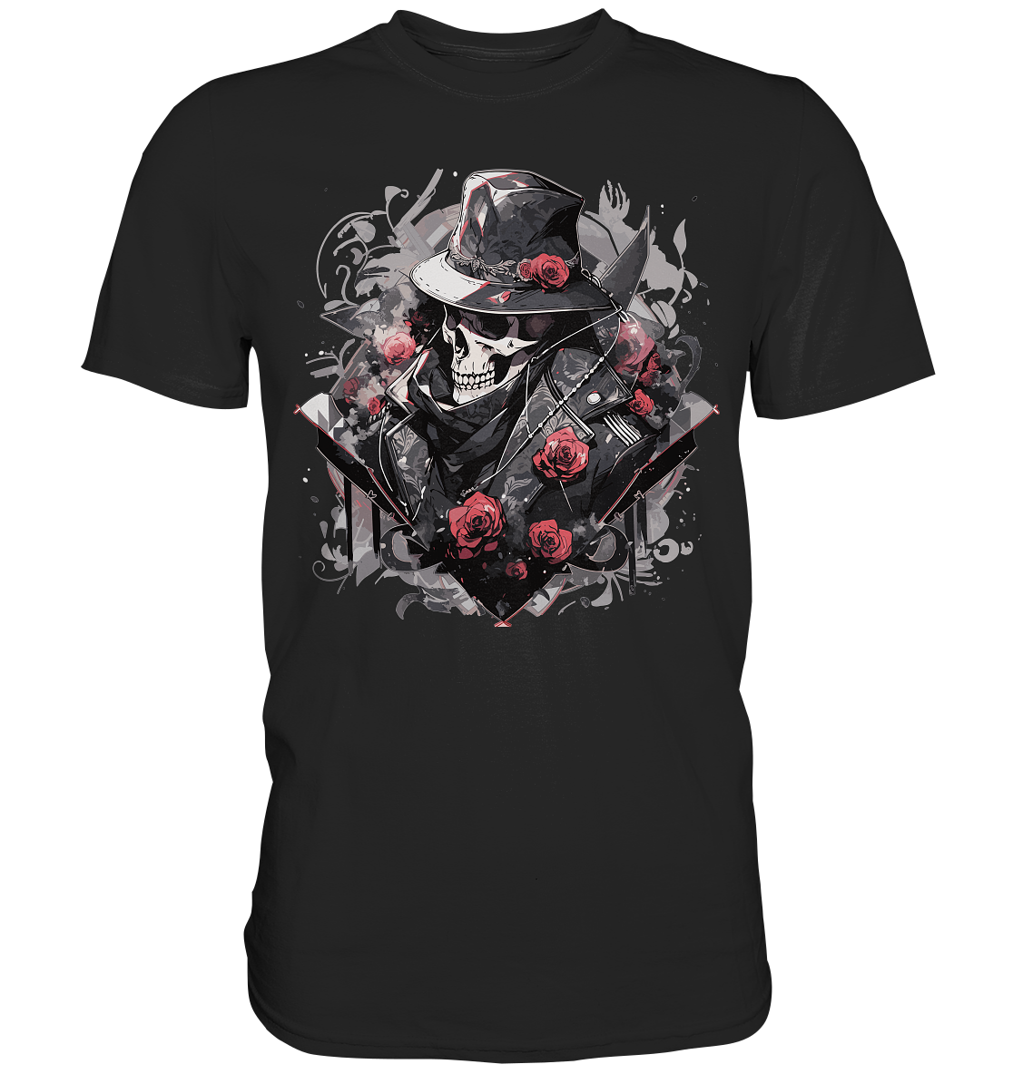 Skulls Totenkopf Totenschädel Skull - Premium Shirt