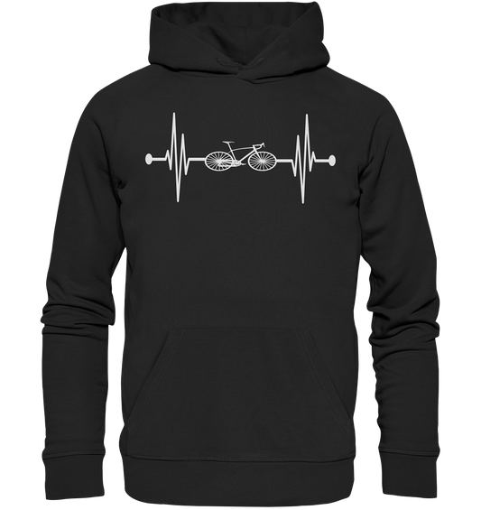 Rennrad Herzschlag Rennrad Herren Radsport Rennradfahrer - Premium Unisex Hoodie